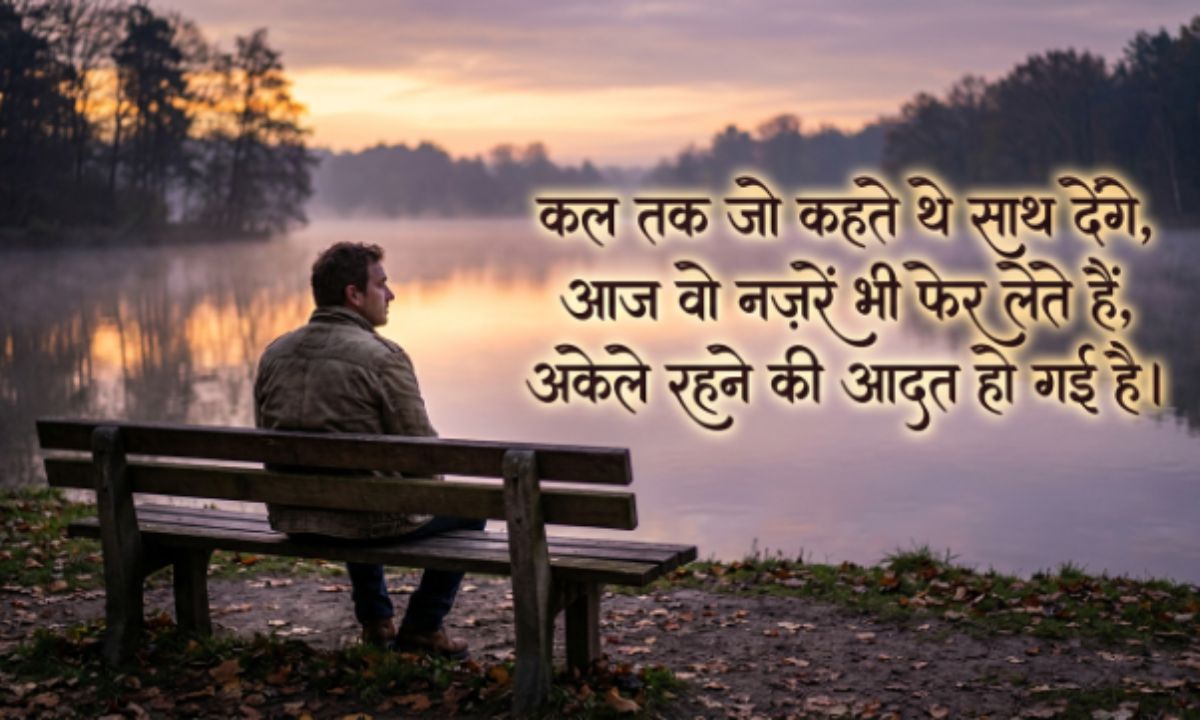 _Alone Shayari In Hindi