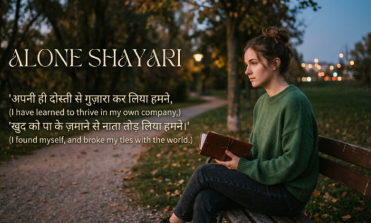 Alone shayari for girl