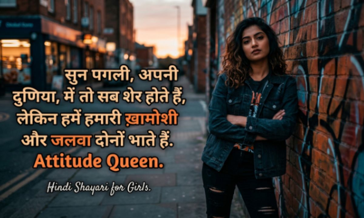Attitude Shayari For Girls In Hindi 