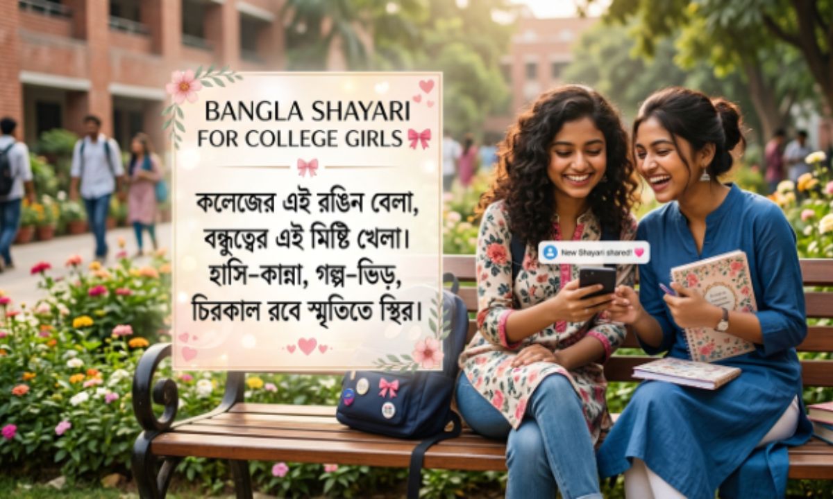 Bangla Shayari For College Girls