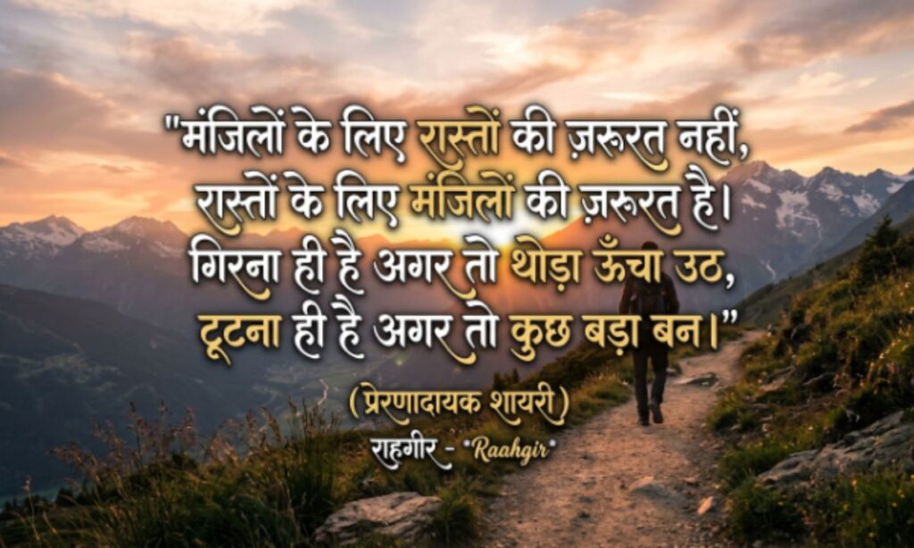 Best Motivational Shayari