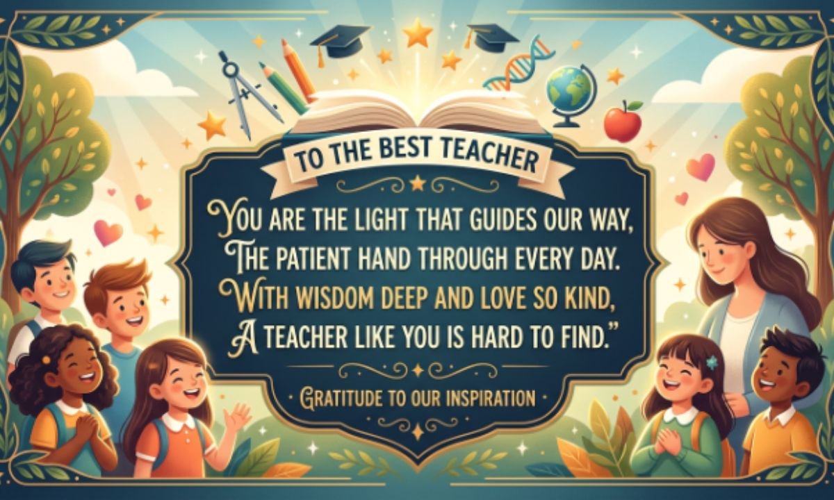 English Shayari on Best Teachers