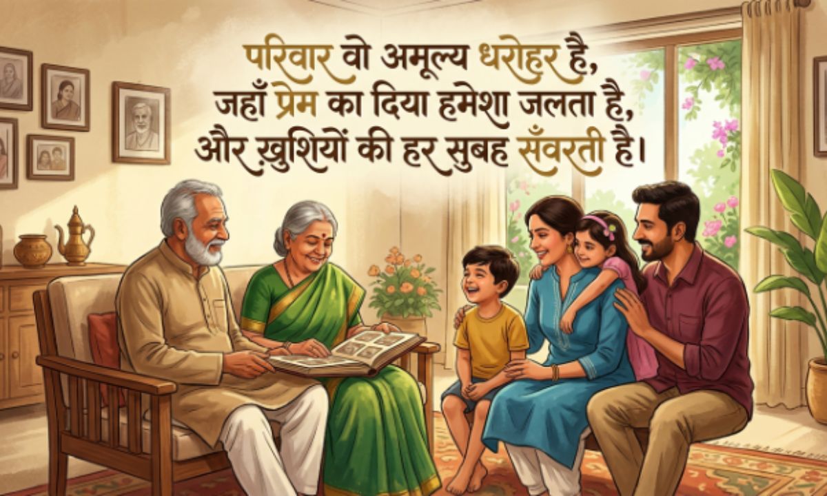 Family Shayari in Hindi 