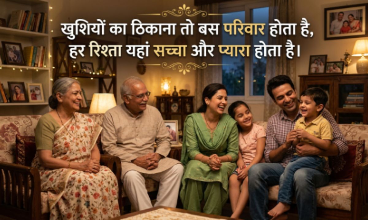 _Family Shayari in Hindi 