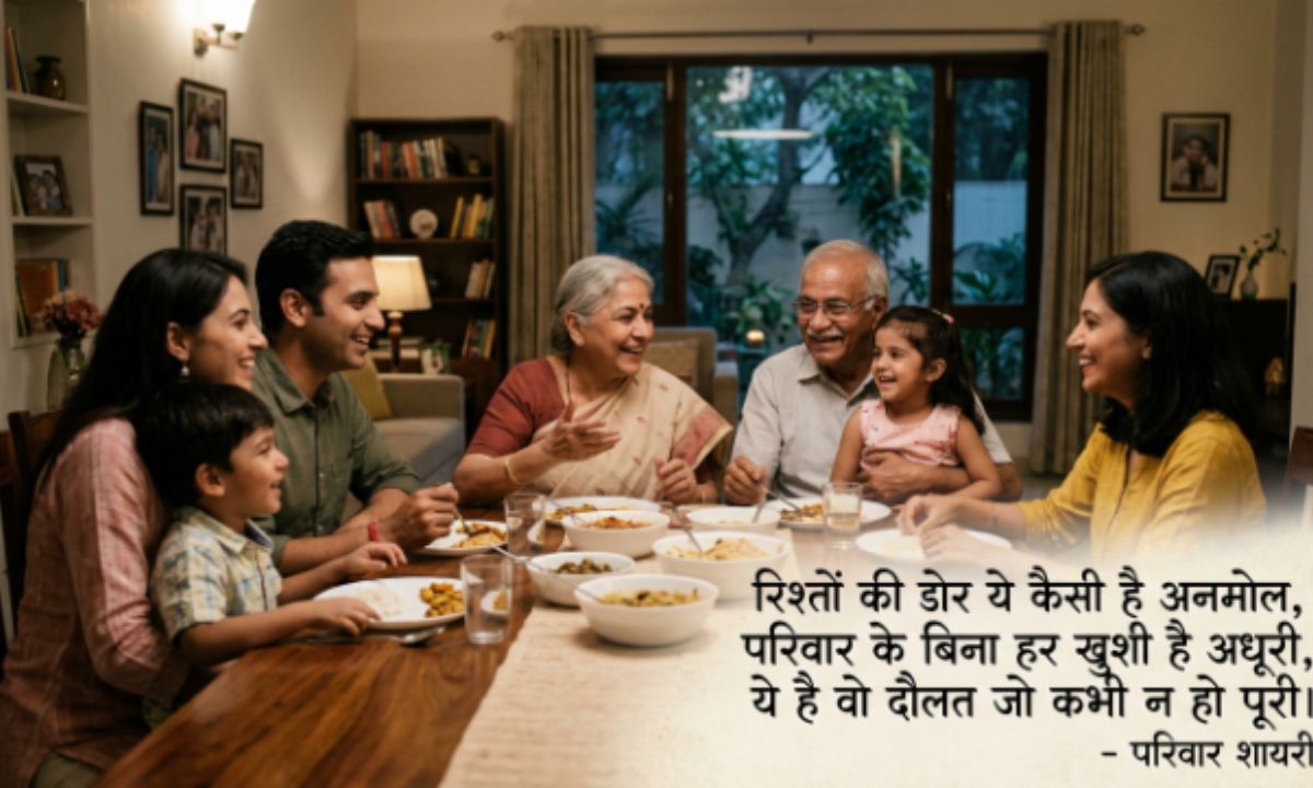 Family Shayari in Hindi 