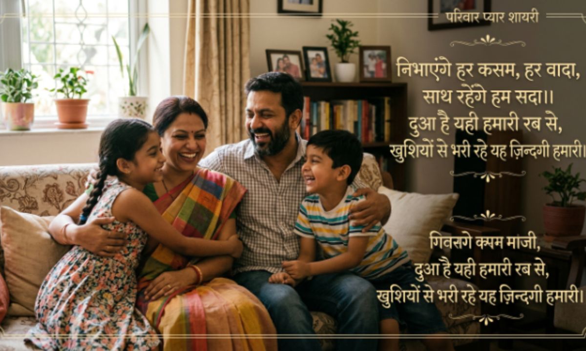 Family Shayari in Hindi 