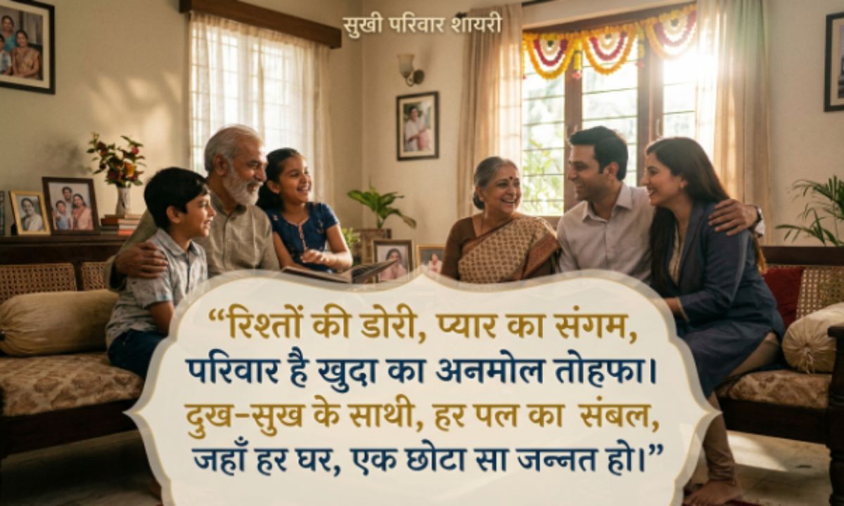 Family Shayari in Hindi 