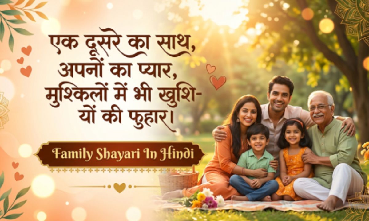 _Family Shayari in Hindi 