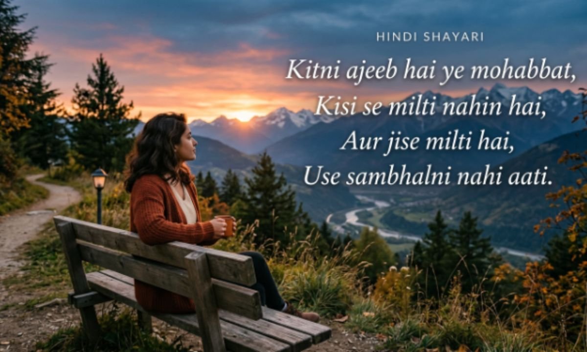 Hindi Shayari In English