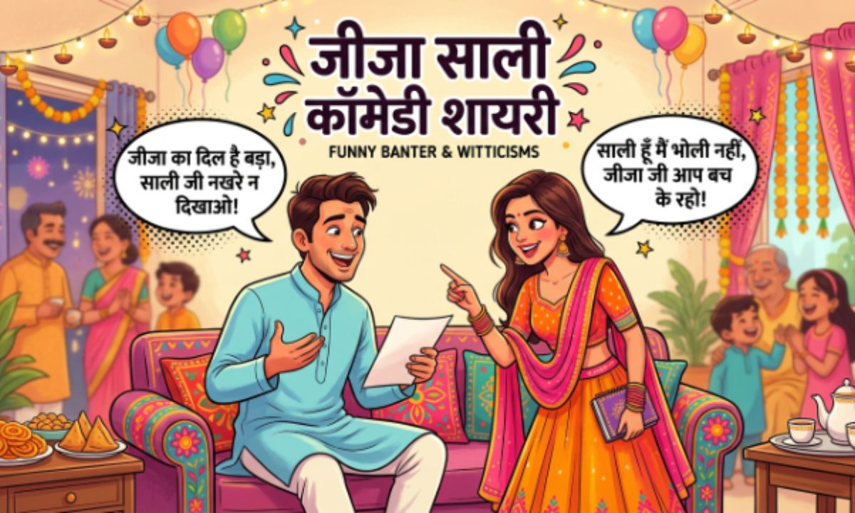 Jija Sali Shayari in Hindi