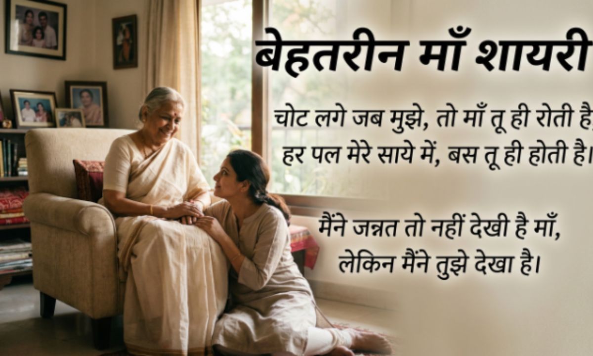 Maa Shayari in Hindi 