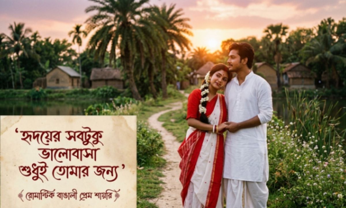 Romantic Bengali Love Shayari 
