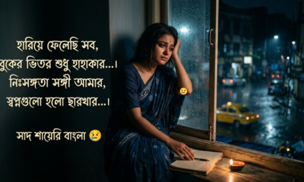 Sad Shayari Bangla 😢