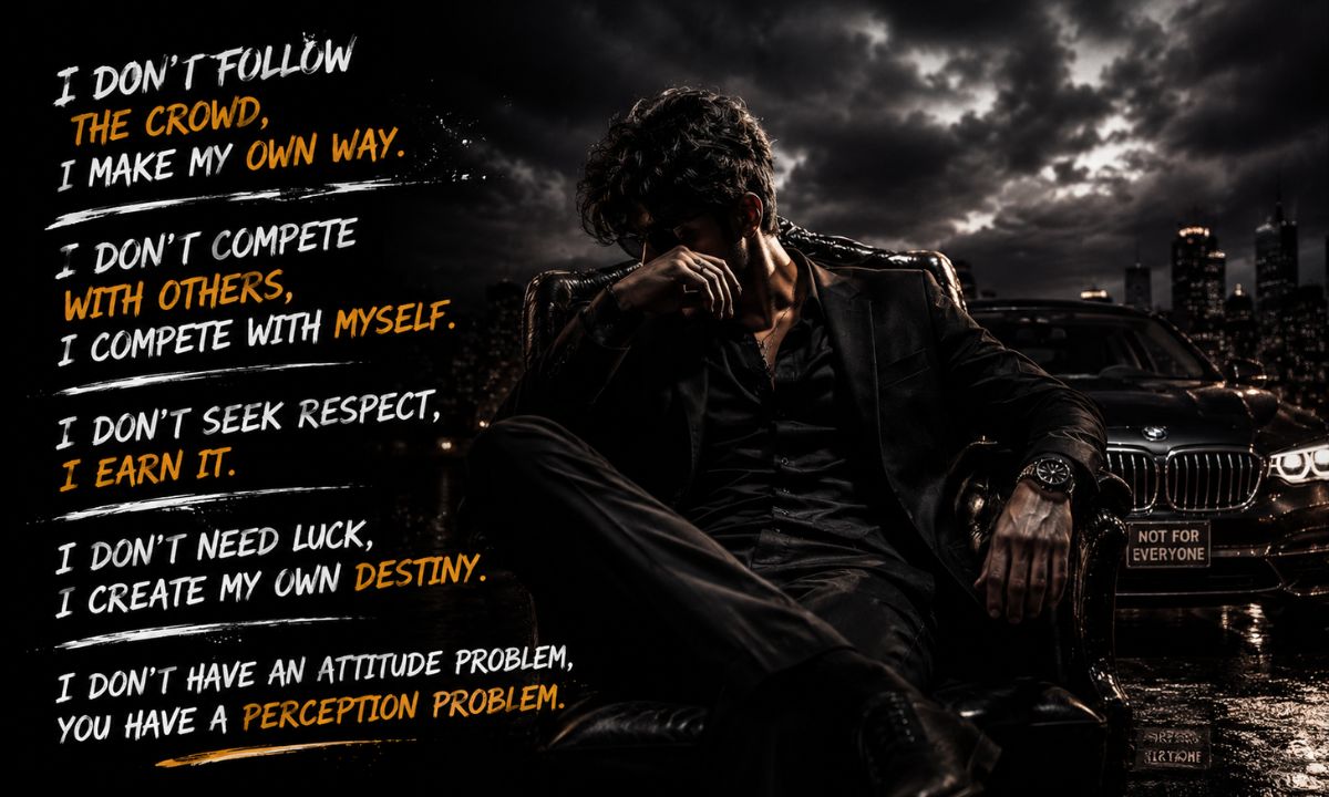 Single boy attitude shayari 