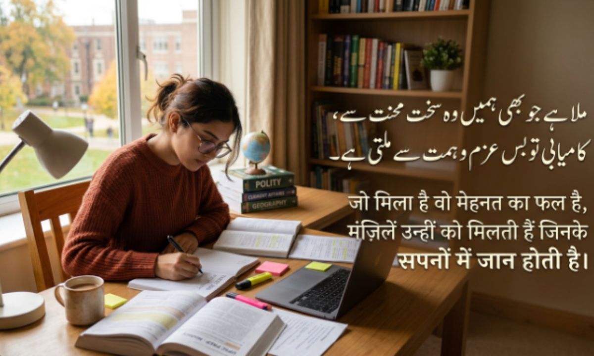 Student Motivational Shayari