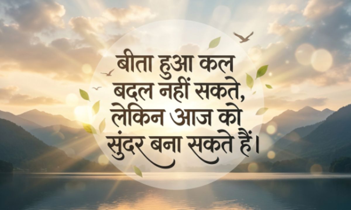 Thoughts Of Day In HINDI 