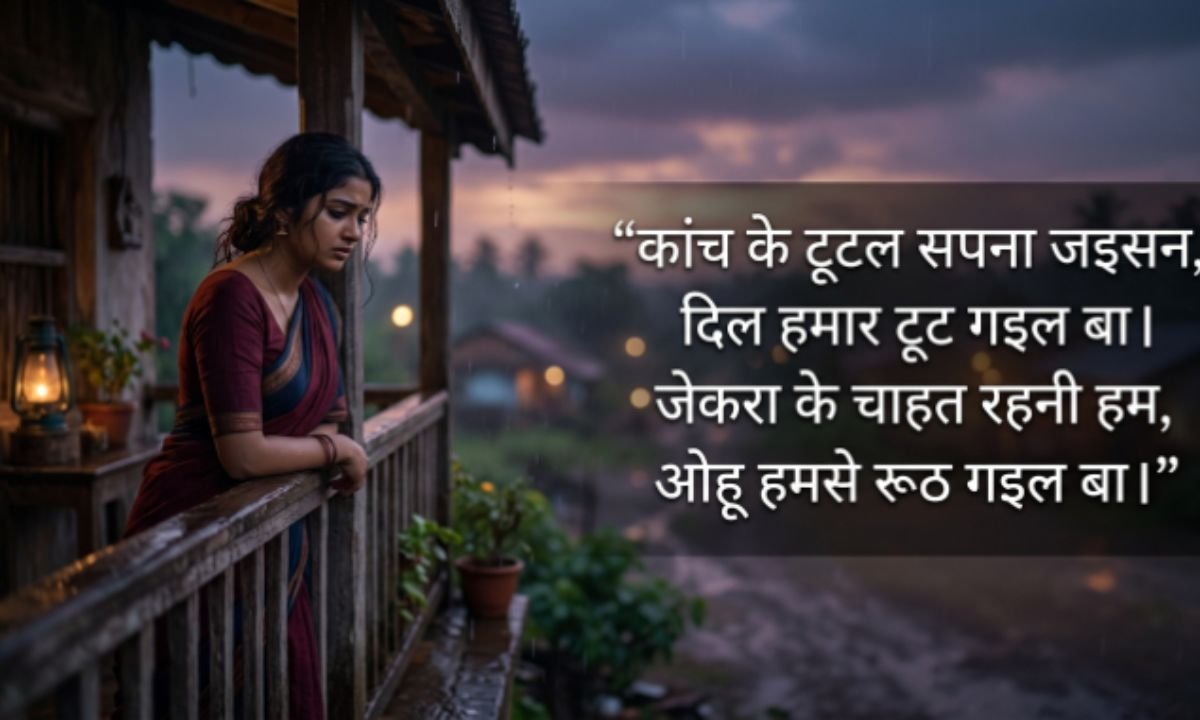 2 Line Bhojpuri Sad Shayari