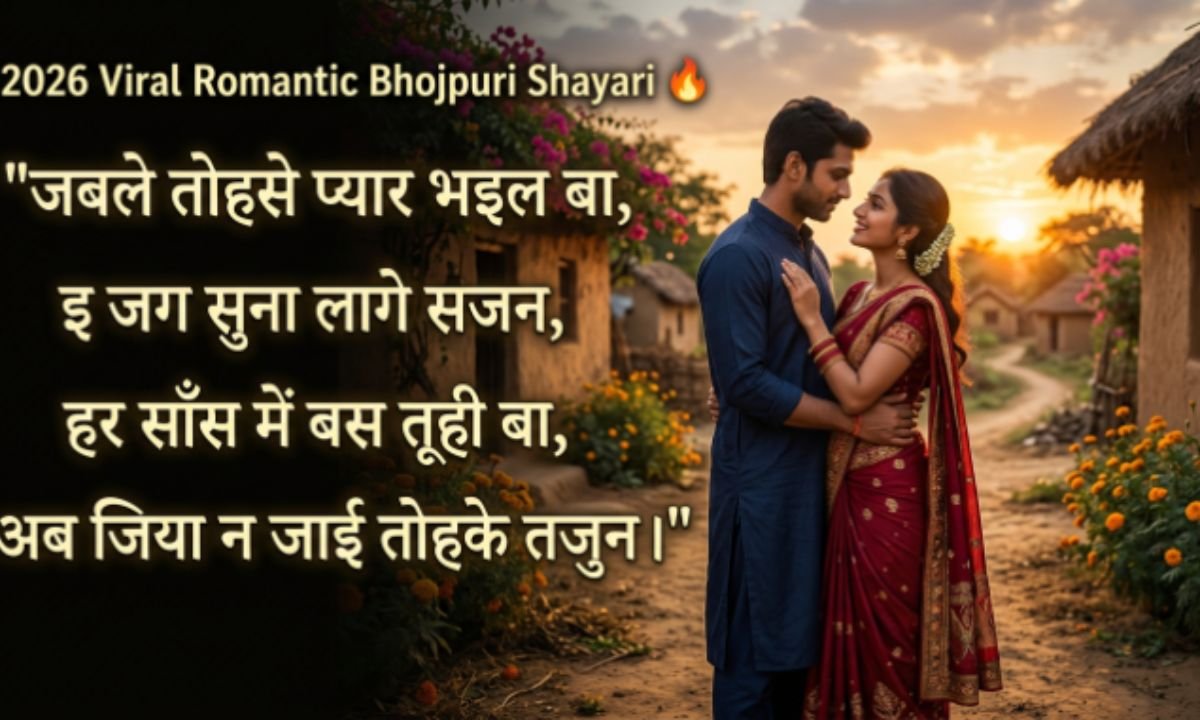 2026 Viral Romantic Bhojpuri Shayari (Trending Lines) 🔥