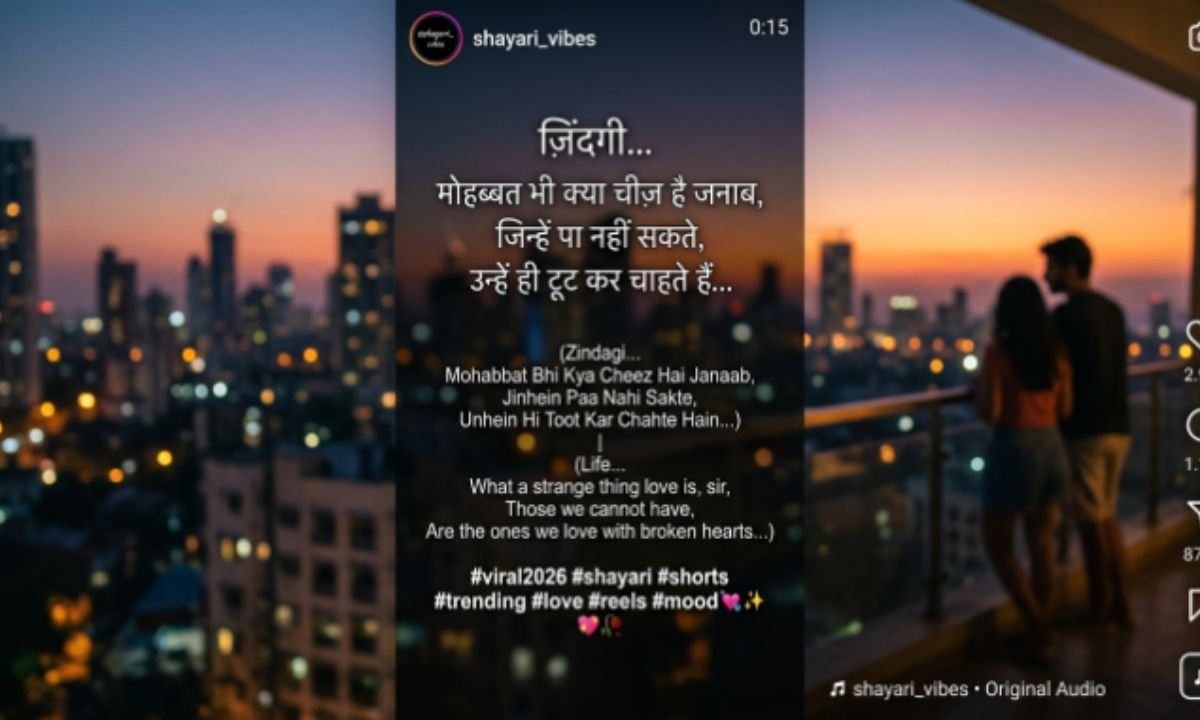 2026 Viral Short Shayari (Trending Lines)