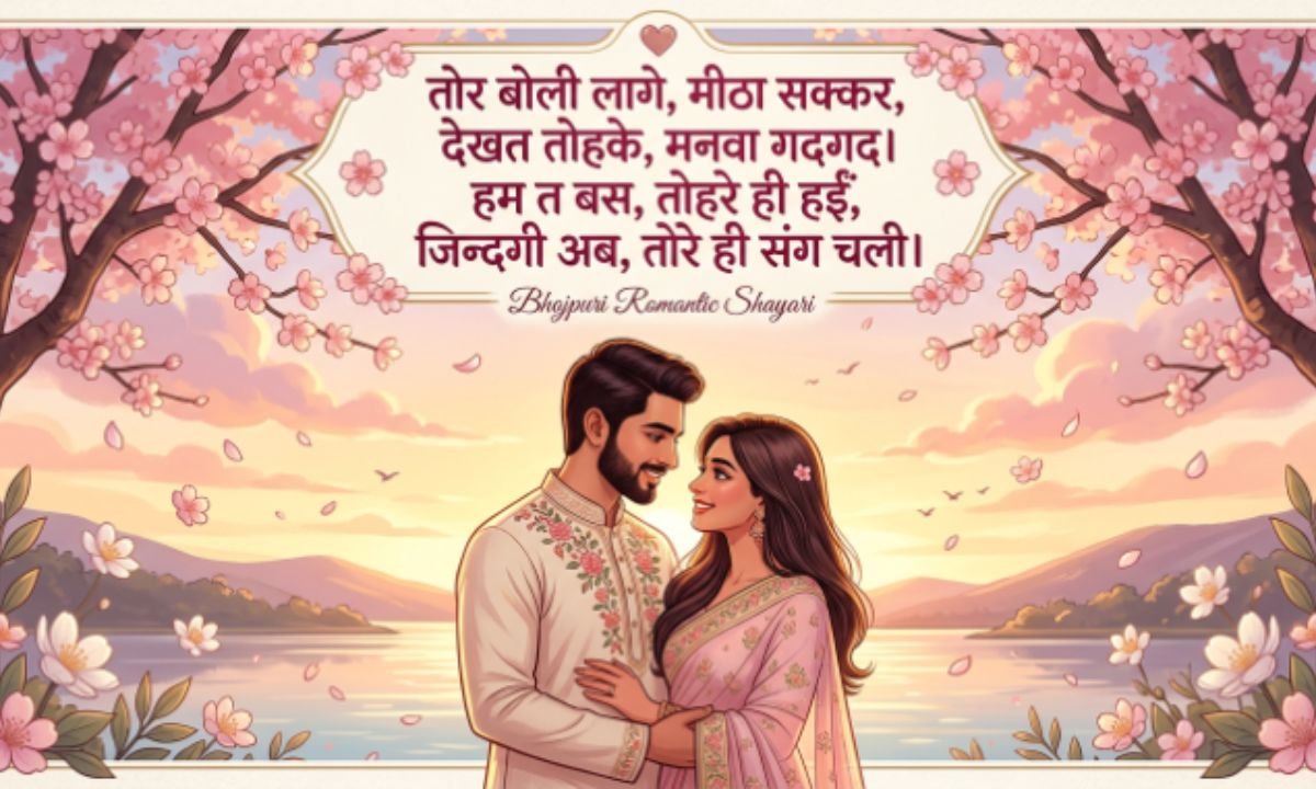 4 Line Bhojpuri Romantic Shayari 🌸