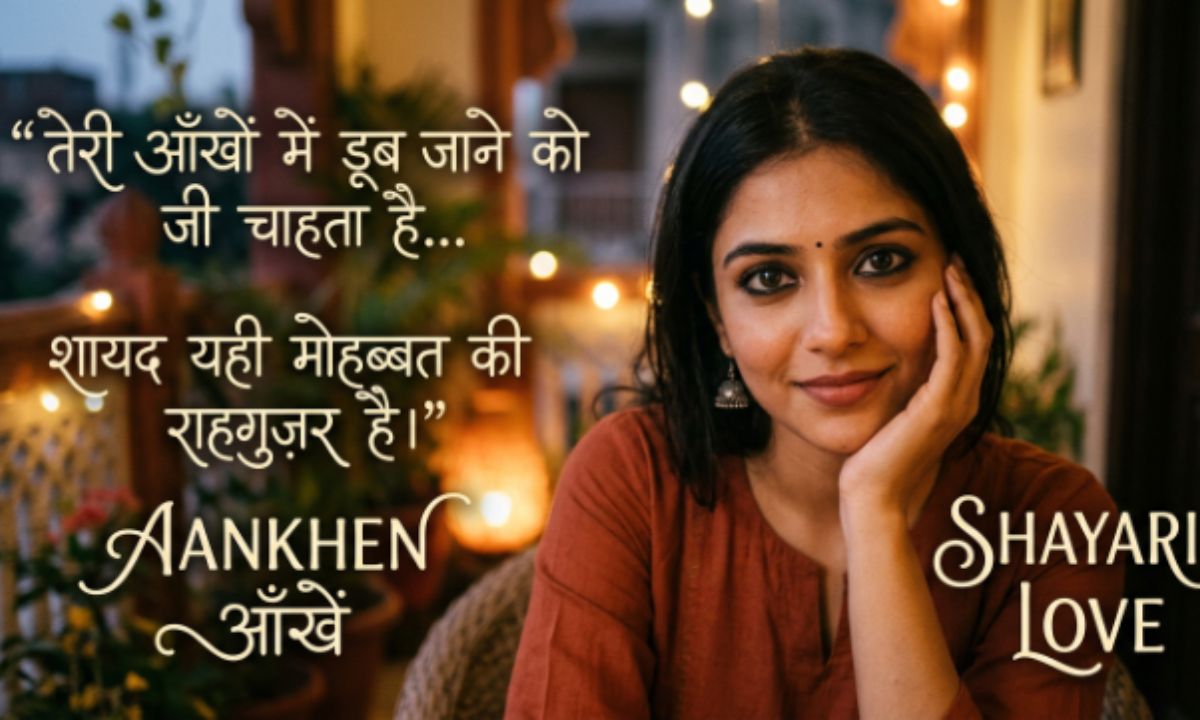 Aankhen Shayari Love
