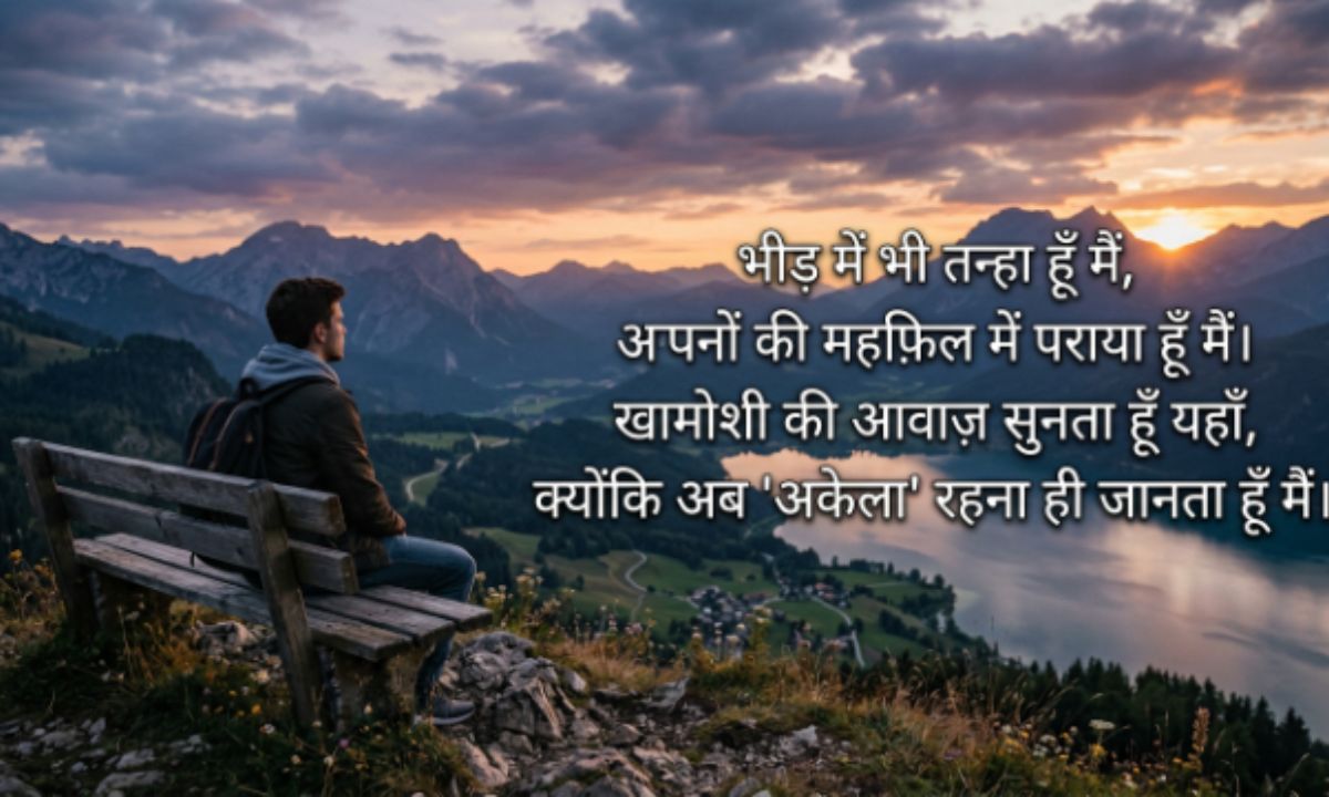 Akelapan Shayari In Hindi
