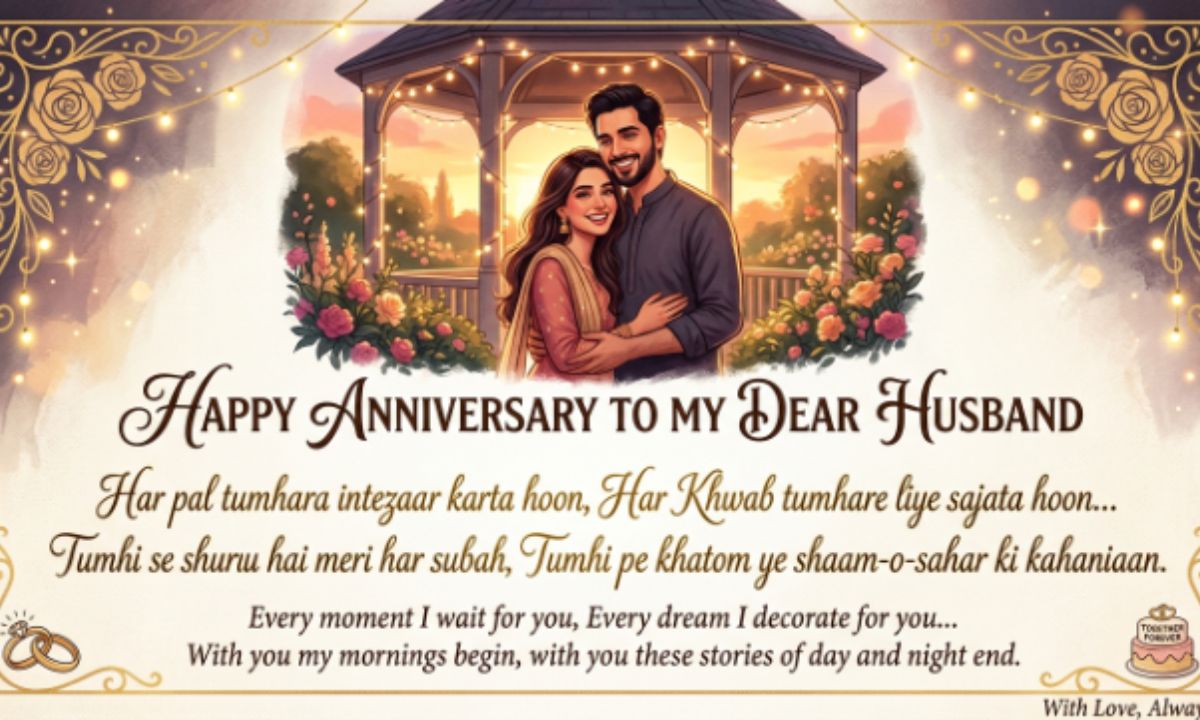 Anniversary Shayari for Husband