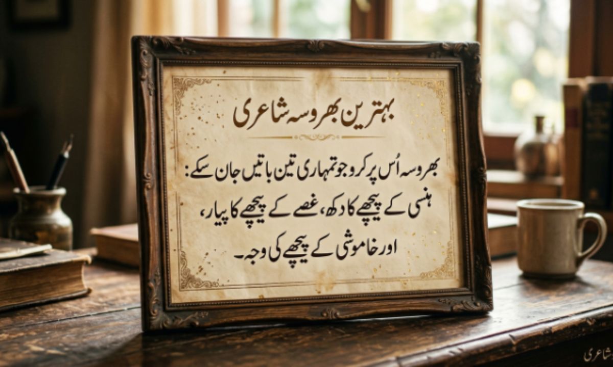 Best Bharosa Shayari in Urdu