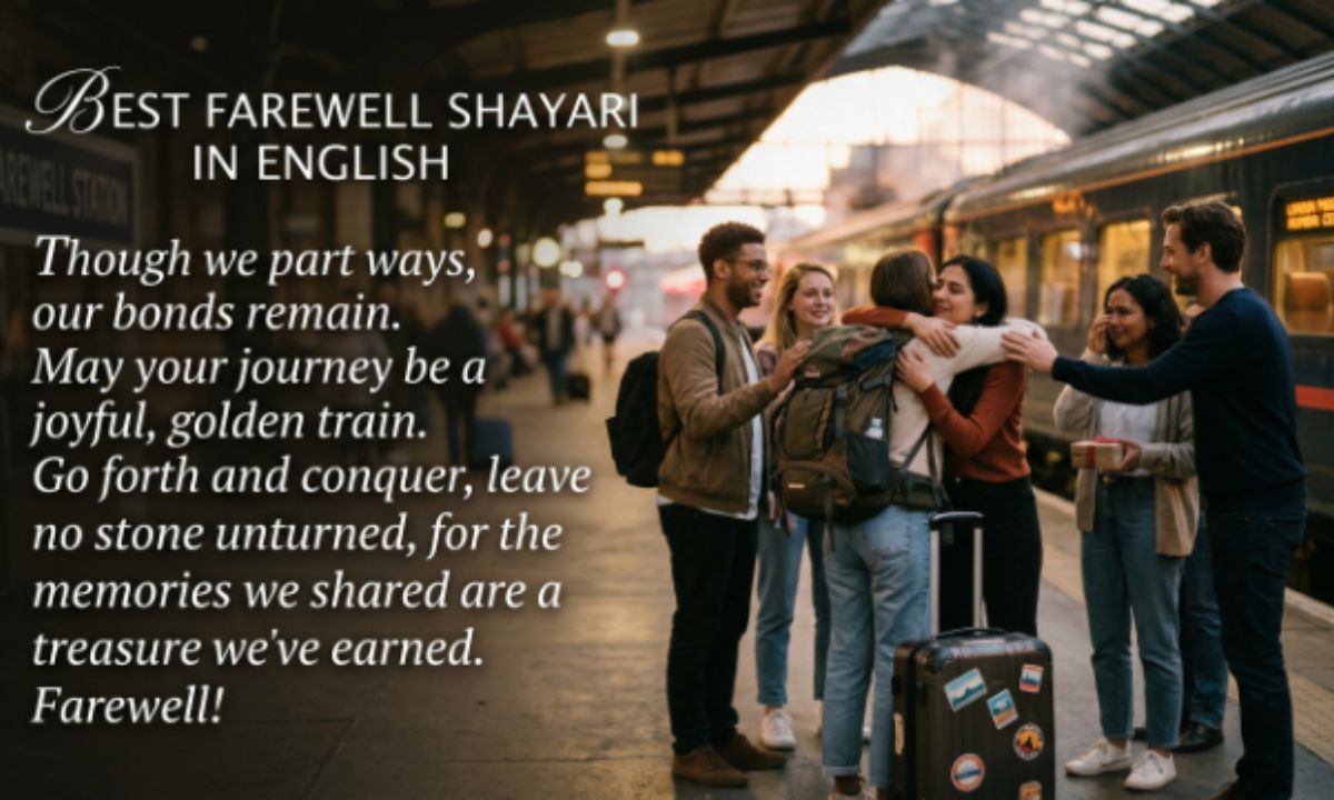 Best Farewell shayari in english