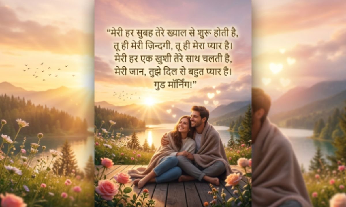 Best Good Morning Love Shayari For Boyfriend👩_❤️_👨