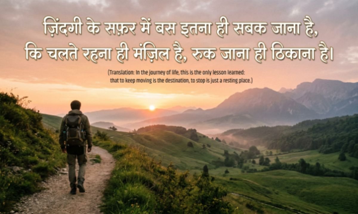  Life Journey Shayari