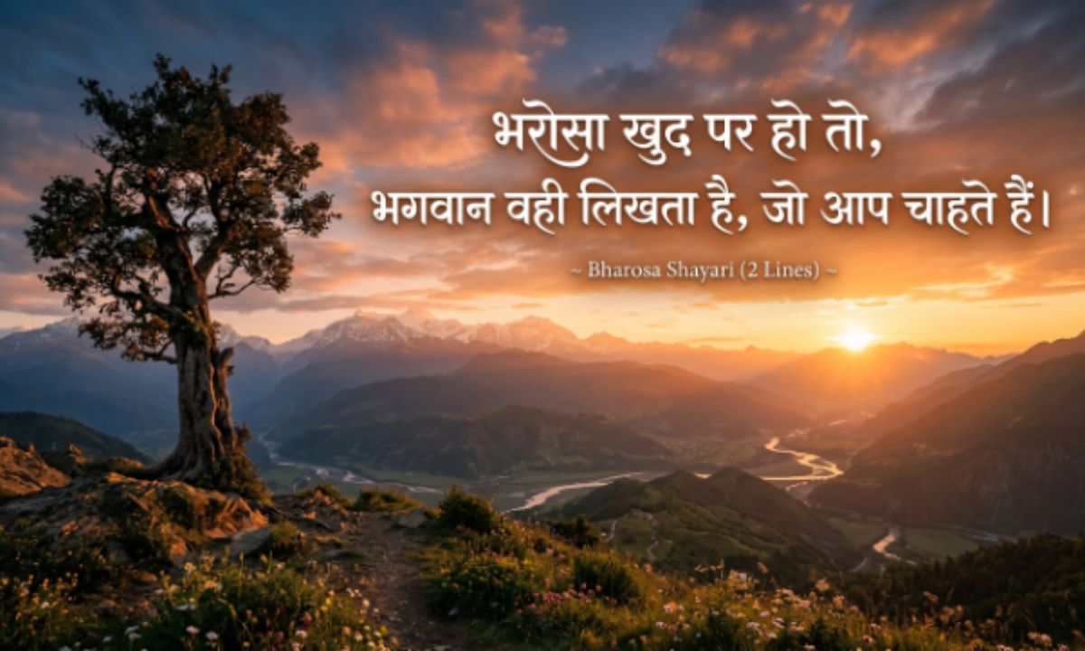 Bharosa Shayari 2 Lines