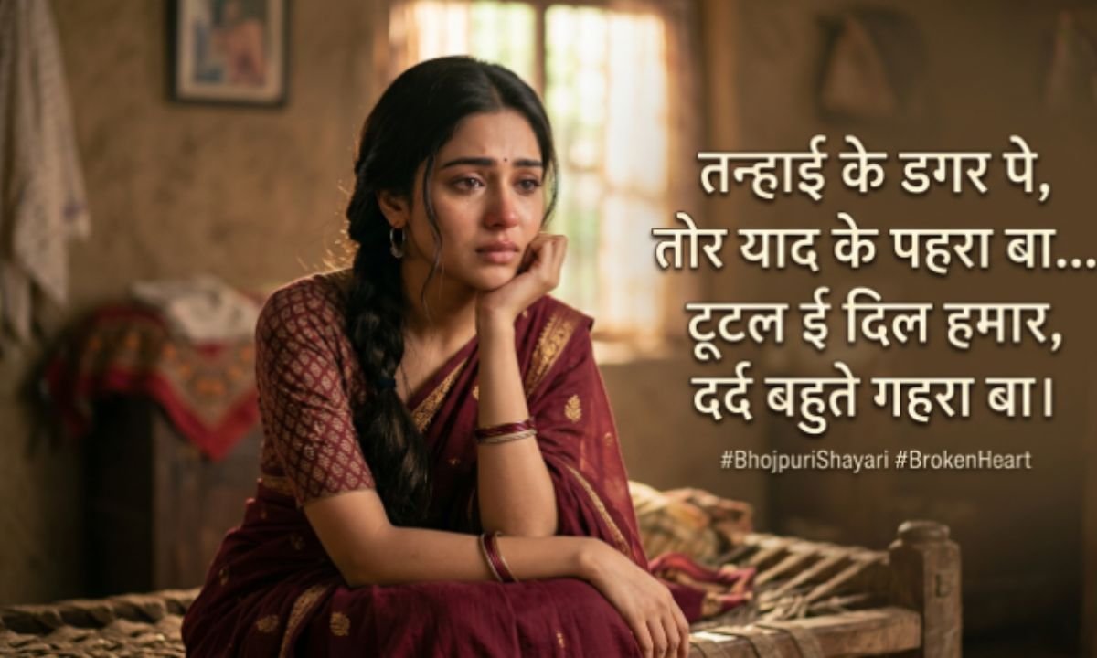 Broken Heart Bhojpuri Shayari