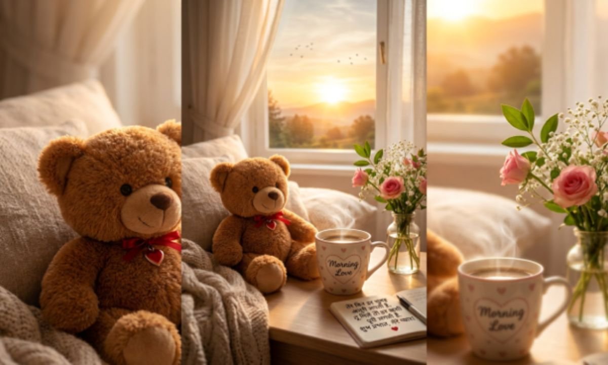 Cute Good Morning Love Shayari 🧸 