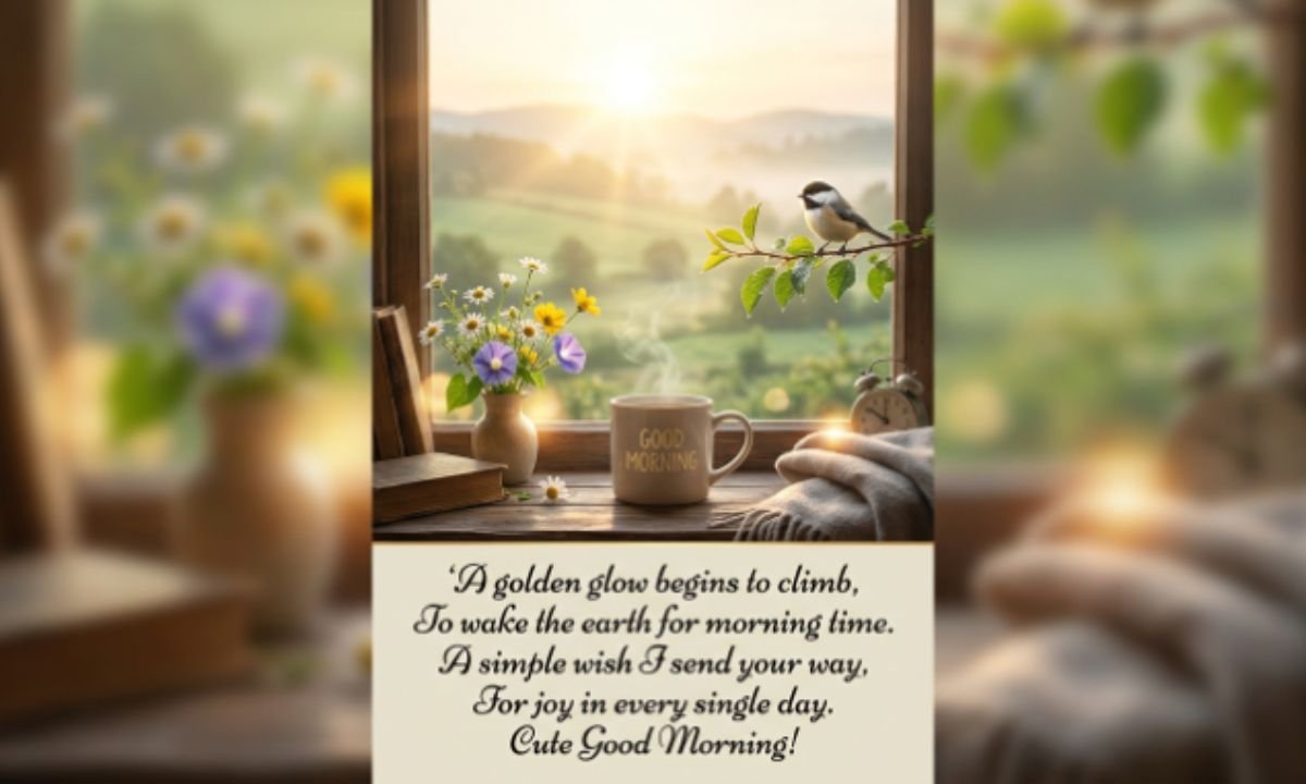 Cute Good Morning Shayari In English 🌅 