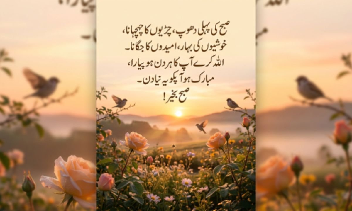 Cute Good Morning Shayari In Urdu 