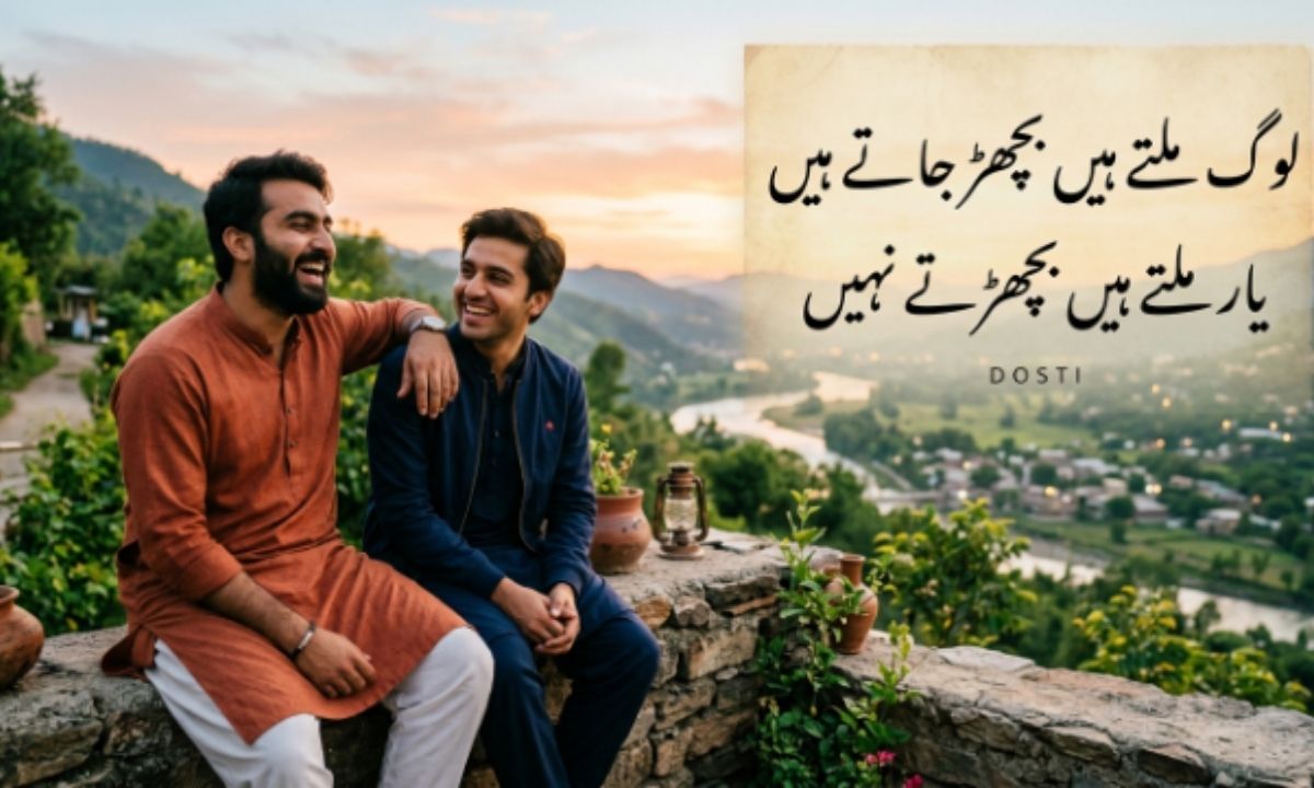 Dosti 2 line poetry