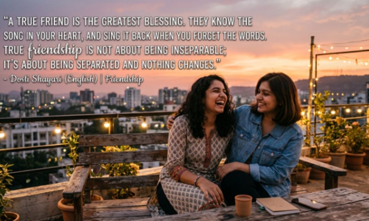Dosti Shayari English