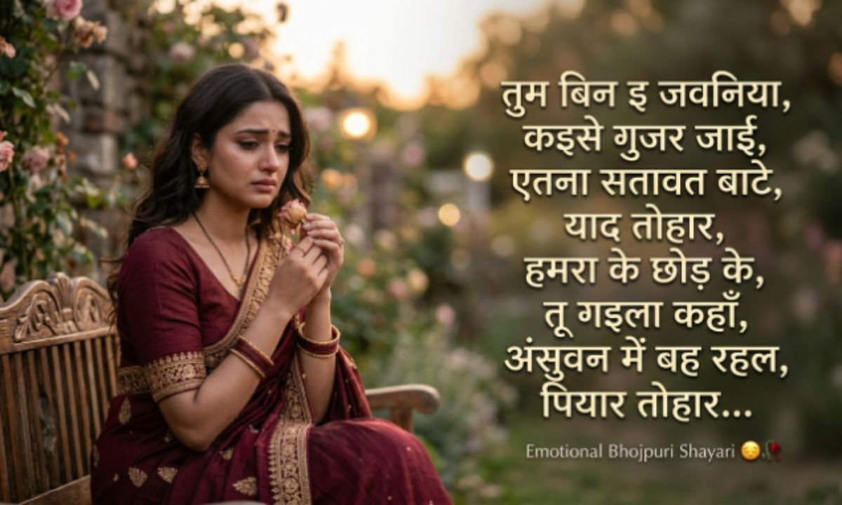 Emotional Bhojpuri Shayari 😔