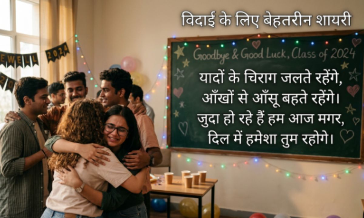 Farewell ke Liye Best Shayari