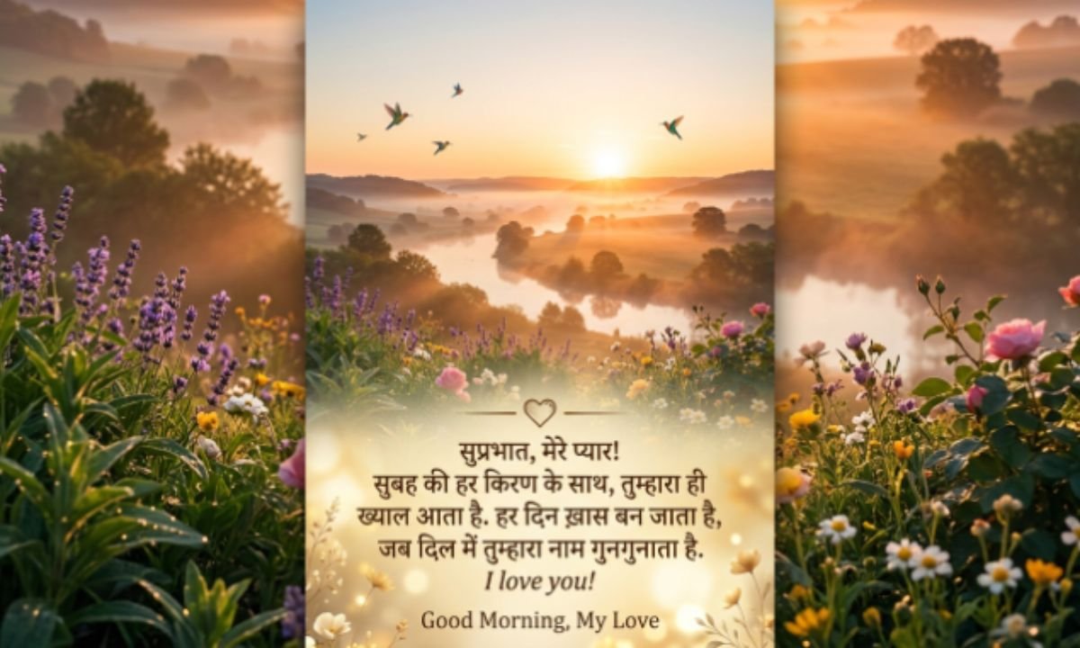 Good Morning Love Shayari 