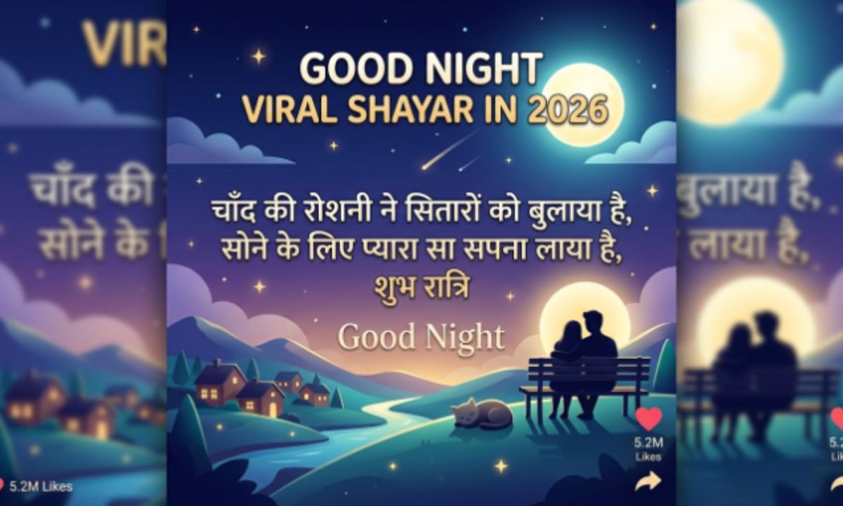 Good Night Viral Shayari In 2026