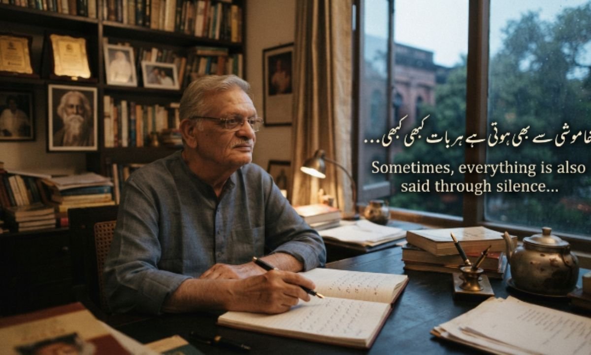 Gulzar Quotes Heart Touching Khamoshi Shayari