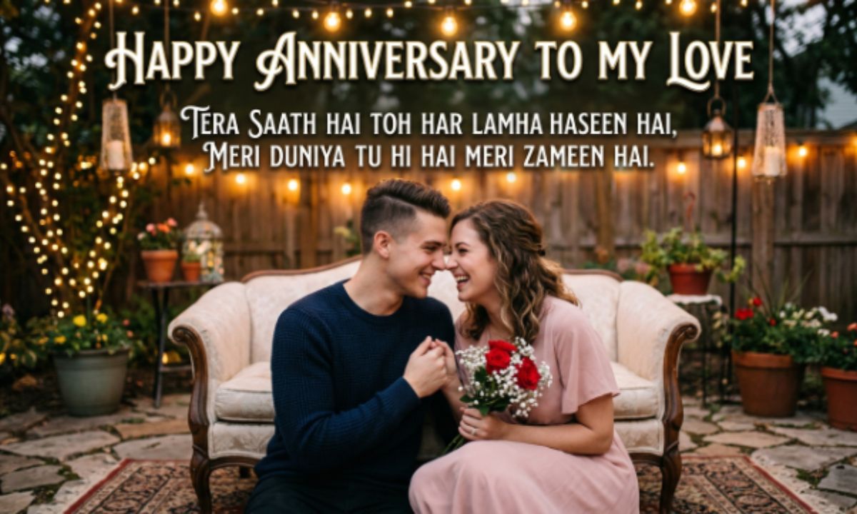 Happy Anniversary Shayari for Girlfriend