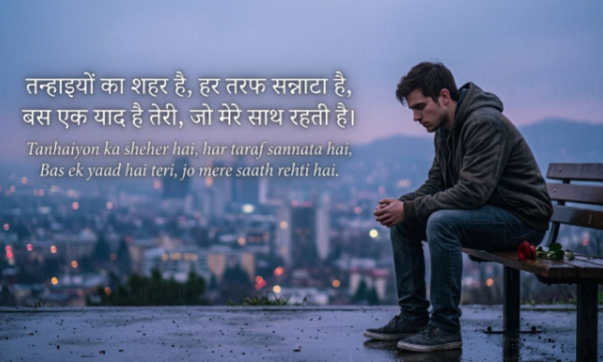 Heart Broken Shayari on Akelapan