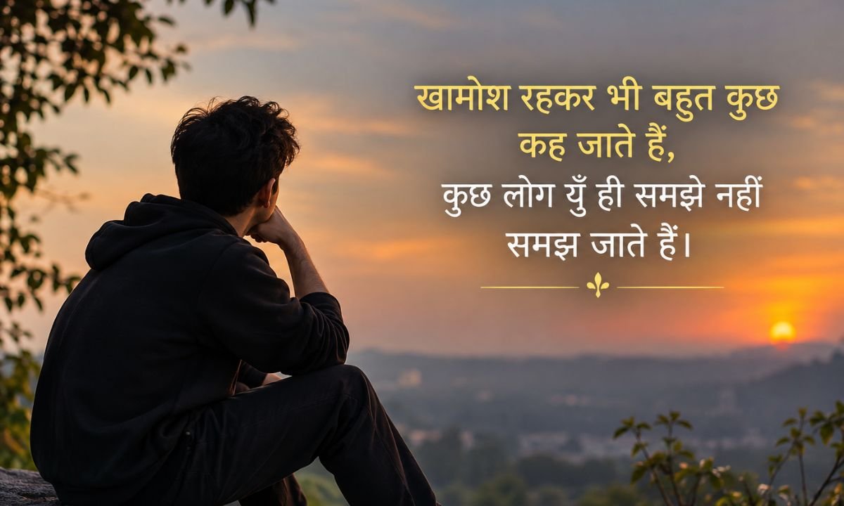 Khamoshi Shayari