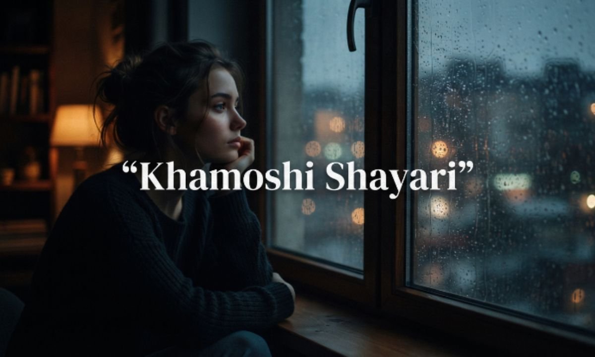 Khamoshi Shayari in English