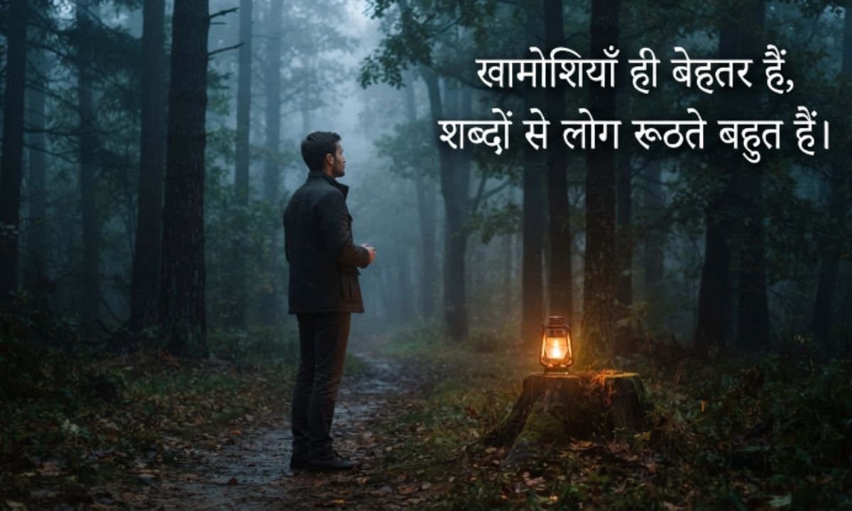 Khamoshi Shayari on Life