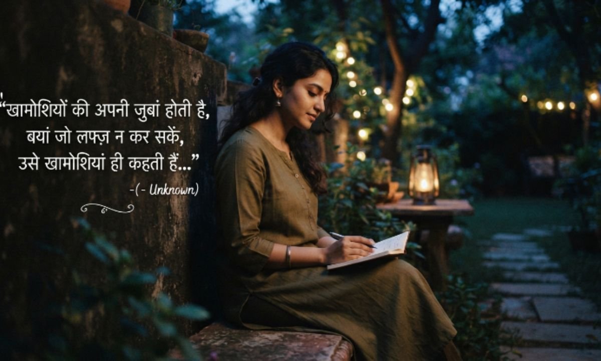 Khamoshi Shayari