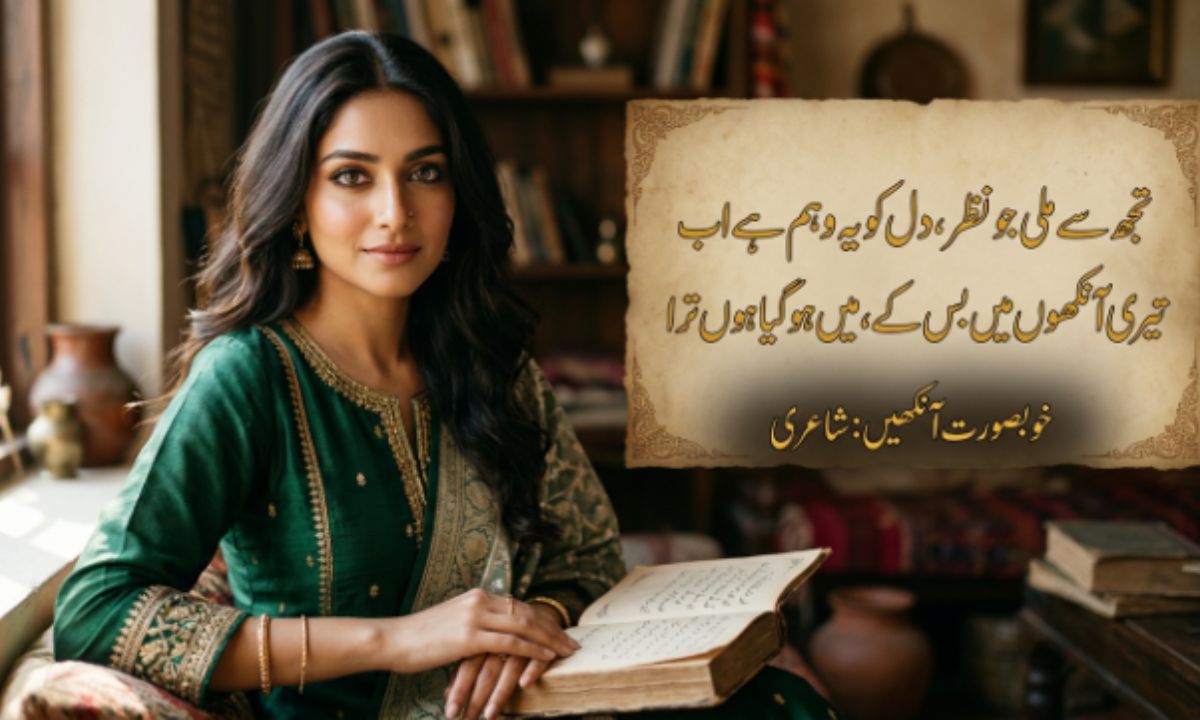 Khubsurat Aankhon Par Shayari in Urdu